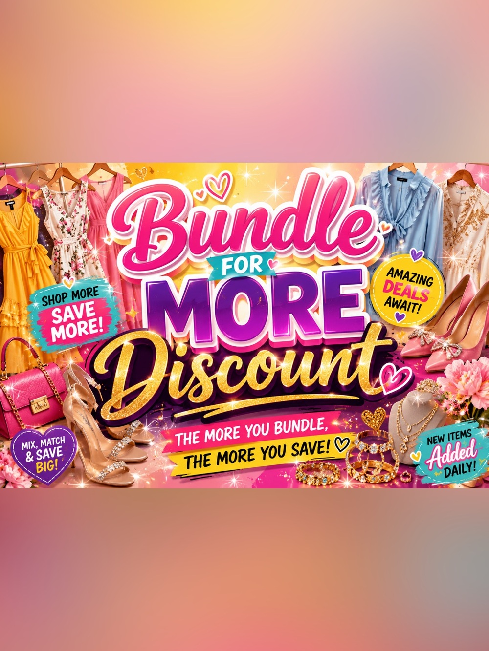 BUNDLE UP FOR MORE DISCOUNTSSSS